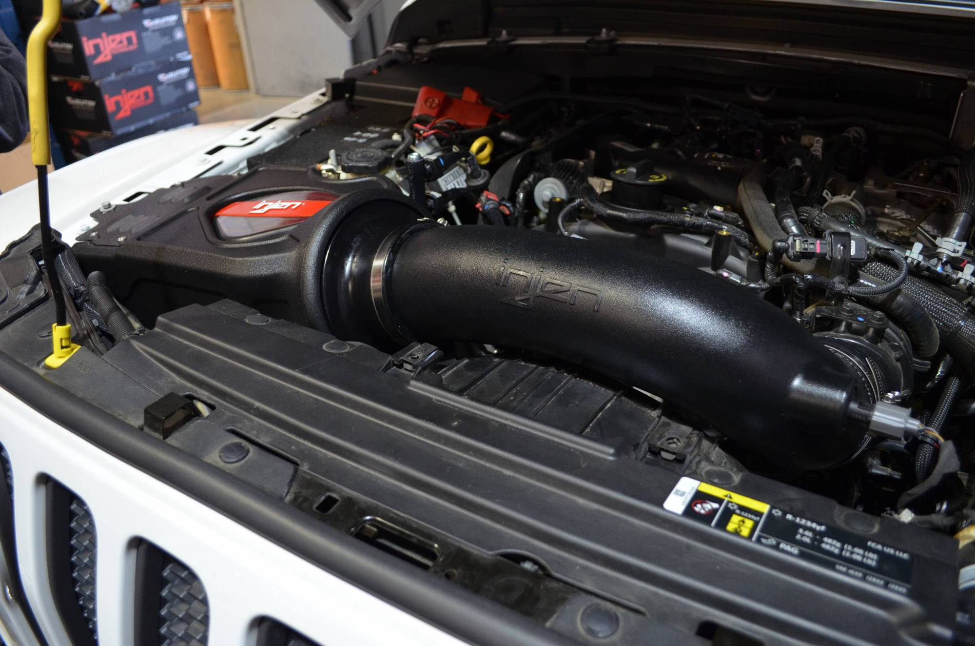 thumbnail image 2 of Injen Evolution Cold Air Intake System For 2012-2017 Jeep Wrangler JK 3.6L – Black, +10 Hp, +9 Ft/lbs Torque 2 of 4