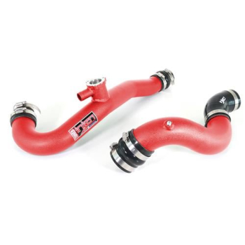 Injen Technology - Injen SES Intercooler Pipes (Wrinkle Red) - SES9200ICPWR