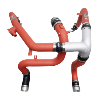 Injen Technology - Injen SES Intercooler Pipes (Wrinkle Red) - SES9301ICPWR