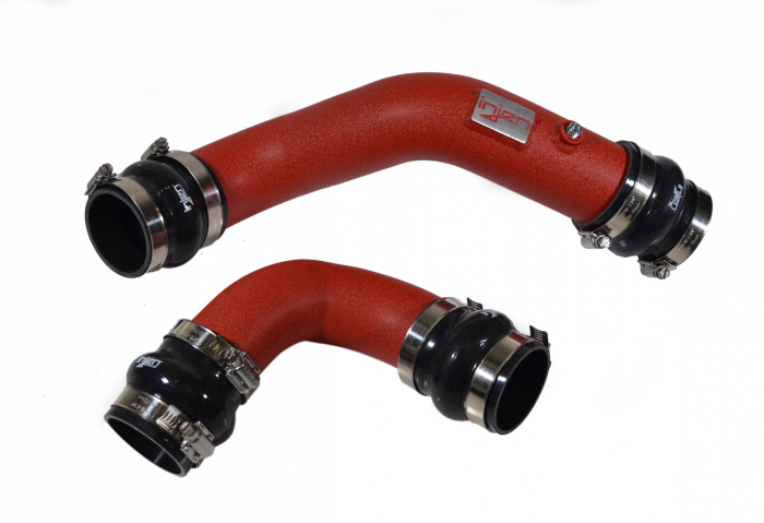 Injen Technology - Injen SES Intercooler Pipes (Wrinkle Red) - SES1582ICPWR