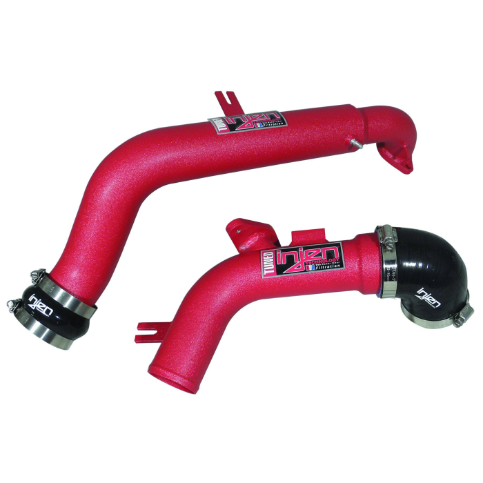 Injen Technology - Injen SES Intercooler Pipes (Wrinkle Red) - SES1900ICPWR