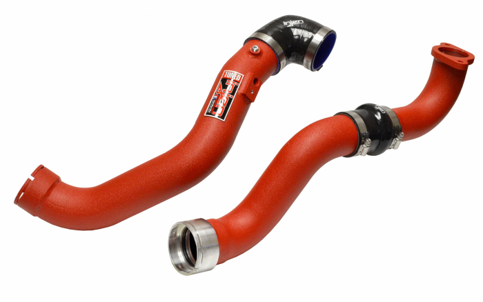 Injen Technology - Injen SES Intercooler Pipes (Wrinkle Red) - SES7300ICPWR