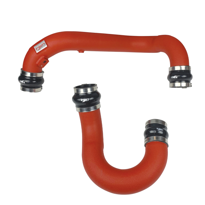 Injen Technology - Injen SES Intercooler Pipes - Wrinkle Red- SES3082ICPWR