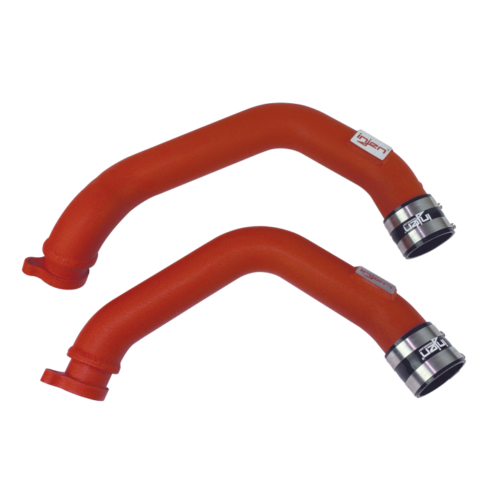 Injen Technology - Injen SES Intercooler Pipes (Wrinkle Red) - SES1116ICPWR