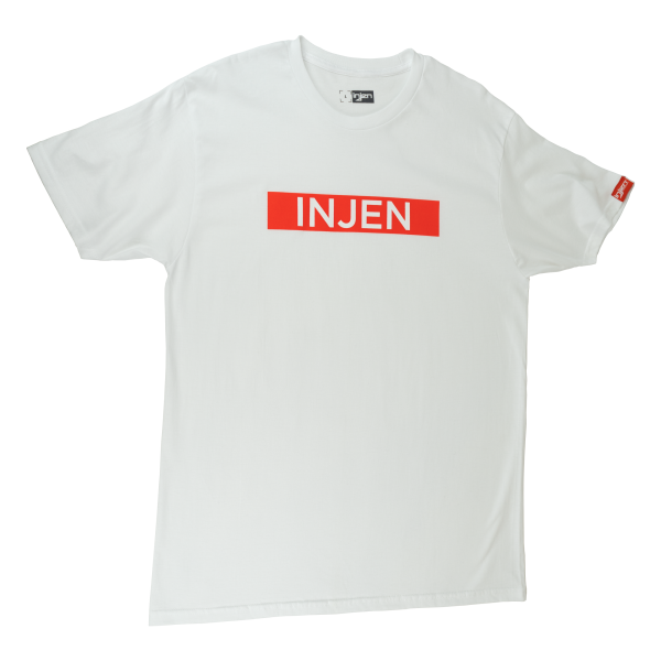 Injen Font Design T-Shirt (White)