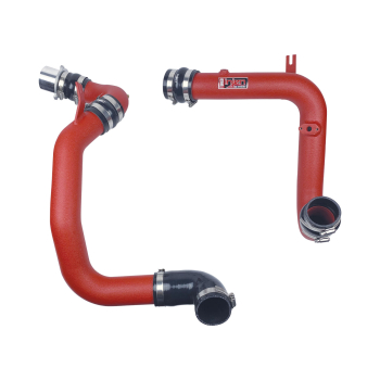 Injen Technology - Injen SES Intercooler Pipes - Wrinkle Red - SES3078ICPWR - Image 1