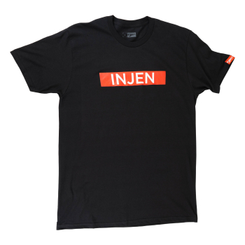 Injen Technology - Injen - Font Design T-Shirt (Black) - Image 1