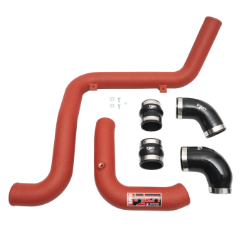 Injen SES Intercooler Pipes | Wrinkle Red - SES9002ICPWR