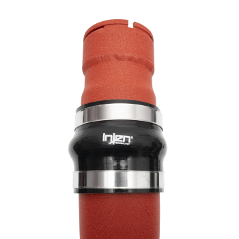 Injen SES Intercooler Pipes (Wrinkle Red) - SES9004ICPWR