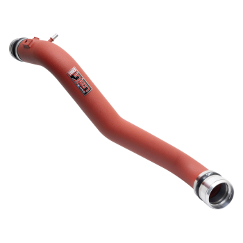 Injen SES Intercooler Pipe Cold Side (Wrinkle Red) - SES9014ICPCWR