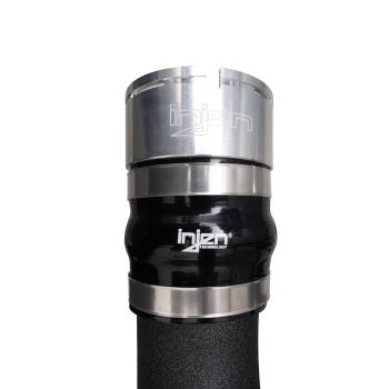 Injen SES Intercooler Pipes (Wrinkle Black) - SES9301ICPWB