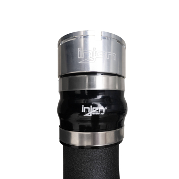 Injen SES Intercooler Pipes (Wrinkle Black) - SES9300ICPWB